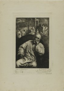 Pierre Puvis de Chavannes, Portret i kompozycja autorstwa Marcellin Gilbert Desboutin