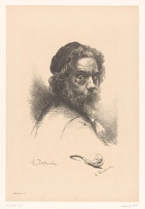 Autoportret autorstwa Marcellin Gilbert Desboutin