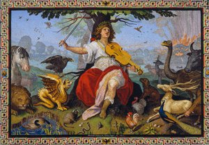 Mozaika „Orfeusz” Marcello Provenzale (1577-1639) 1618 autorstwa Marcello Provenzale