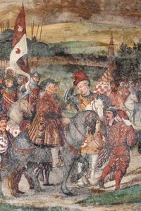 Szczegóły wizyty Christiana I z Danii u Bartolomeo Colleoniego, Hall of Honor