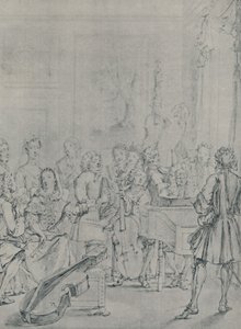 Koncert w domu szlacheckim, 1736, 1920