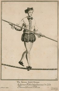 Bartholomew Fair, Londyn: Słynna Holenderka w 1687 r.
