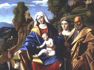 M.5 Dziewica z Dzieciątkiem ze świętymi, ok. 1510