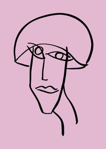 Kobieta, 2019 (tusz na papierze) autorstwa Marco Campedelli