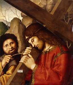 Chrystus dźwigający krzyż,