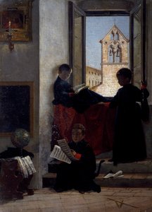 ministrant (olej na płótnie)