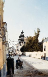 La Favorita w Portici (olej na płótnie)