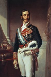 Portret Alfonsa XII (Madryt autorstwa Marcos Giraldez de Acosta