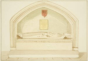Pomnik Roberta, hrabiego Gloucester, w południowej nawie St James
