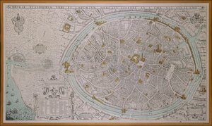 Miasto Brugia autorstwa Marcus the Elder Gheeraerts