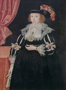 Anne Hale, pani Hoskins (c.1609-51), 1629 (panel)