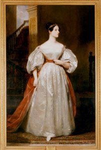 Hrabina Augusta Ada Lovelace 1815-1852, angielski matematyk i pisarka autorstwa Margaret Carpenter