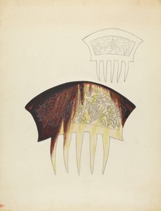 Grzebień, ok. 1940. autorstwa Margaret Concha
