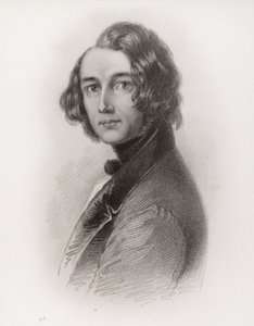 Charles Dickens (1812-1870), angielski powieściopisarz, 1844 autorstwa Margaret Gillies