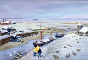 Zamarznięty Potok autorstwa Margaret Loxton