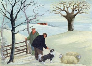 Rolnik i jego pies autorstwa Margaret Loxton