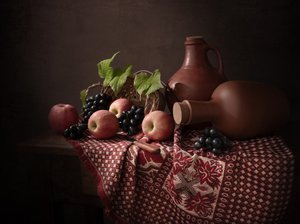 Jesienne martwe natury z plonów autorstwa Margareth Perfoncio