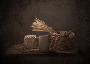 Przytulna, rustykalna atmosfera żniw autorstwa Margareth Perfoncio