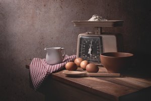 Przygotowanie wypieków w stylu rustykalnym autorstwa Margareth Perfoncio