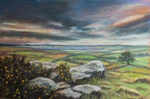 Dartmoor.S.Devon, 2020 (pastel)