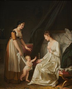 Matka karmiąca autorstwa Marguerite Gerard
