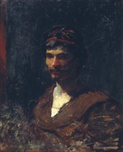 Popiersie mężczyzny. Alegoria Bachusa