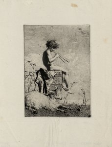 Idylla autorstwa Marià Fortuny Marsal