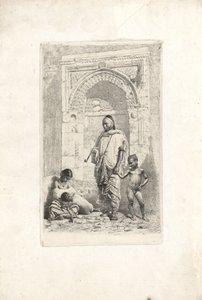 Marokańska rodzina autorstwa Marià Fortuny Marsal