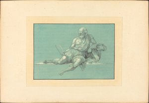 Diogenes autorstwa Maria Catharina Prestel after Giorgio Vasari after Raphael