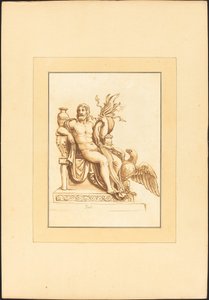 Jowisz autorstwa Maria Catharina Prestel after Giulio Romano