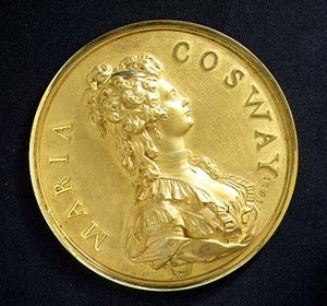 Medal portretowy artysty (brąz)