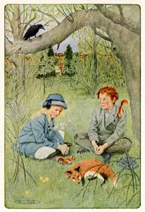 „Wydawało się nie do zniesienia pozostawienie takiej rozkoszy” z Tajemniczego ogrodu Frances Hodgson Burnett (1849-1924)
