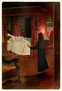 "Kim jesteś? - Czy jesteś duchem?" z Tajemniczego ogrodu Frances Hodgson Burnett (1849-1924)