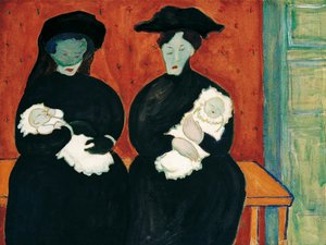 Bliźniaczki Marianne von Werefkin (1860-1938) autorstwa Marianne von Werefkin