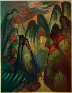 Oburzenie autorstwa Marianne von Werefkin