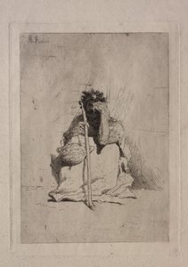 Żebrak autorstwa Mariano Fortuny y Marsal