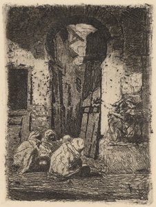 Tanger (Arabowie siedzący) autorstwa Marià Fortuny