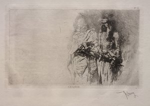 Naszkicować. autorstwa Mariano José María Bernardo Fortuny y Carbó