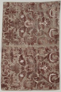 Dwa połączone panele „Fortuny Painted Velvet”
