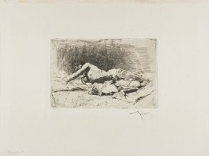 Man Rolling autorstwa Mariano Fortuny y Marsal