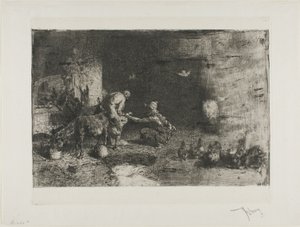 Szewc w Maroku autorstwa Mariano Fortuny y Marsal