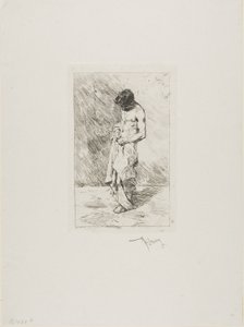 Brudny człowiek autorstwa Mariano Fortuny y Marsal
