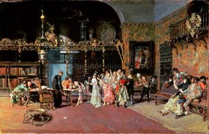 Wikariusz autorstwa Mariano José María Bernardo (1838 74) Fortuny y Carbó