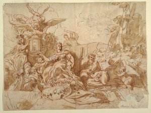 Rysunek, Juno, 1731-1807