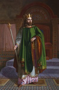 Garcia I Leon, 1852 autorstwa Mariano de la Roca y Delgado