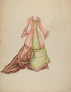Sukienka, ok. 1942. autorstwa Marie Alain