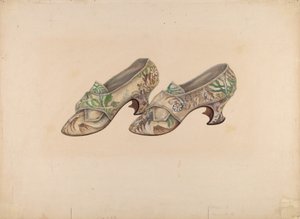 Buty damskie, ok. 1900 r. 1939. autorstwa Marie Alain