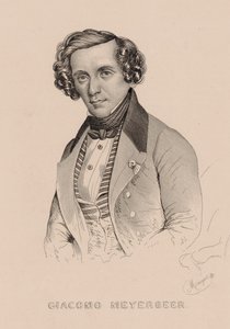 Portret kompozytora Giacomo Meyerbeera 1791-1864, 1836.
