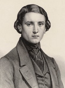 Portret organisty i kompozytora Louisa Jamesa Alfreda Lefébure-Wely 1817-1869, 1840.