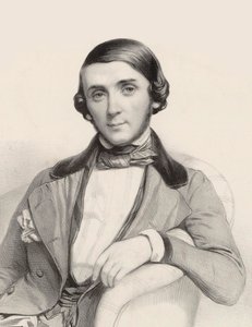 Portret pianisty i kompozytora Jean-Henri Raviny 1818-1906, ok. 1845.